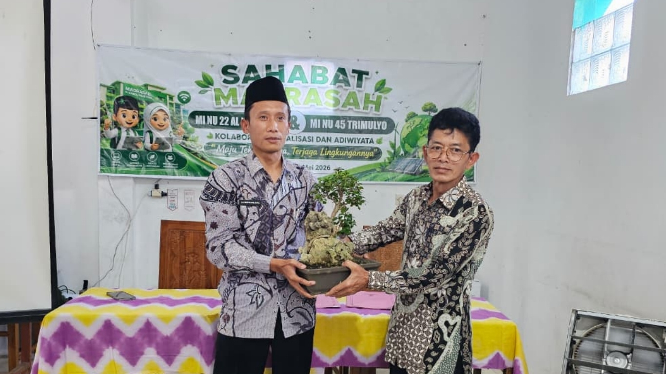 Kunjungan ke MI NU 45 Trimulyo